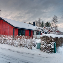 2015-01 Vinterbilder på huset